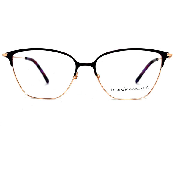 BCBGMAXAZRIA Henley Purple Rose Gold Eyeglasses Frame 54-15-135mm B40mm H13656